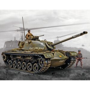 Revell M-48 A-2 Patton Tank 1:35 1/4