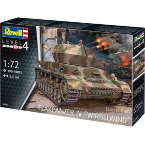 Revell liimitav mudel Flakpanzer IV Wirbelwind 1:72 1/4